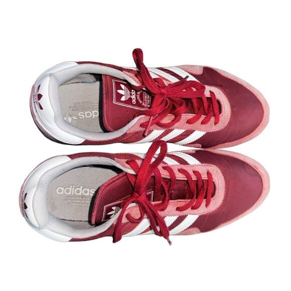 Adidas Originals Men's Haven Sneakers Red - Size 11.5 - Picture 5 of 8